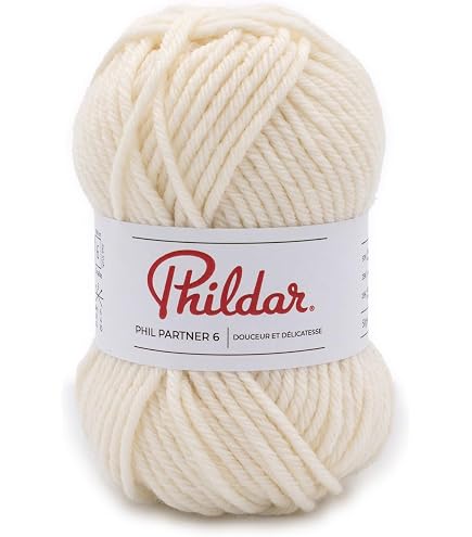 Lot De 5 Pelotes De Laine Phildar Big Wool Givré – Gris, Taille 15 – Neuf Et Prêt à Tricoter !