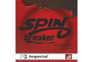 Imperial Spinbreaker | Revêtement de Tennis de Table Chinois | Picots Longs | Défensif | Homologué ITTF