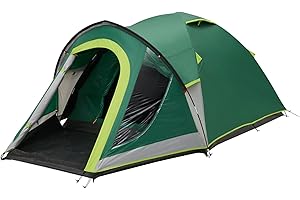 Coleman Tente Kobuk Valley tente de camping, toile avec Technologie BlackOut Bedroom, tente festival, tente dôme ultra légère,, 100% imperméable