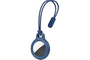 Ainiv Protective Case for AirTags, 1PC Plastic Case with Lanyard Compatible with Apple Airtag, Waterproof Protective Cover for Airtags, Pet Collar Locator Tracker Key Finder Cover for AirTag