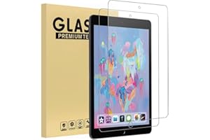 XunyLyee [2 pack Screen Protector for iPad 9.7-Inch (2018/2017 Model, 6th/5th Generation), iPad Air 1, iPad Air 2, iPad Pro 9.7-Inch, Tempered Glass Film