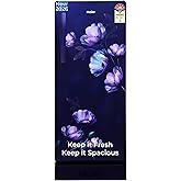 Haier 190L 4 Star Direct Cool Single Door Refrigerator | Toughened Glass Shelves | Fast Ice Making in Just 60 minutes | Large Veg Box| Easy Clean Back