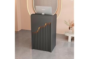 UULBDCD Tische für Empfangsräume,Thekentisch für Empfangstheken,Empfangstheke für Einzelhandelstheken mit Schubladenaufbewahrung,offener Kassenschreibtisch,Empfangstheke für Bekleidungssalon,Geschäft,Hotel