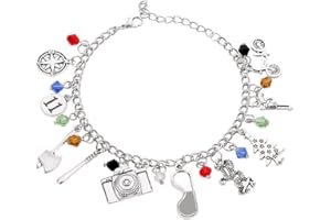 QGSIWEI Bracelet Shiny Charm Bracelet Movie Inspired Cosplay Jewelry