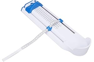 Foot Gauge, ANGGREK Adult Feet Measuring Sizer High Accuracy Portable Foot Measuring Device Shoe Size Measuring Devices for Home