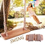 El tamaño del swing es de aproximadamente 45 * 16 * 2.5 cm / 17.72 * 6.3 * 0.98in. Adecuado para la mayoría de los niños.