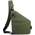 Yqhugbc Diebstahlsichere Umhängetasche – Nylon Brusttasche Mit Versteckten Fächern Für Reise & Alltag