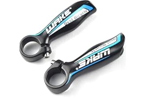 LIXADA Docooler - Manopole di sicurezza in lega di alluminio, con manubrio per mountain bike, colore: blu