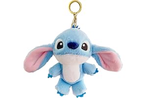 WKxinxuan Stitch Llavero, 12cm Peluche Stitch Llavero, Llavero Peluche, Amine Stitch Keychain, para Niños Regalo