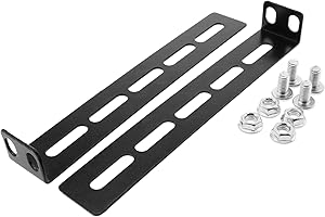 RACKMATIC.COM RackMatic - Pestañas metálicas de 145mm para rack 19"