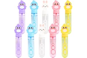 HUNIEE SULOLI Bubbles for Kids,10Pack Easter Bubbles for Kids Bubble Wands for Kids Multipack 10 Bunny Bubbles Children Party Bubbles Easter Party Bag Fillers for Kids