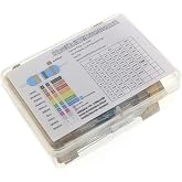 Alkatronik Kutulu 600 Par&ccedil;a Diren&ccedil; Seti 10ohm / 1Mohm 30 Farklı Tip 20şer Adet Metal Film Dip Diren&ccedil;