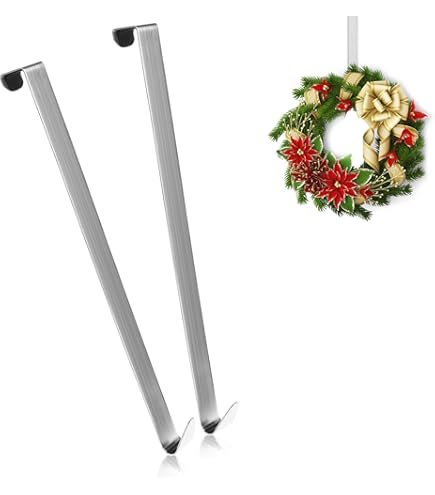 Ghirlanda Di Vimini Da Appendere O Da Appoggiare, In Vimini, 45 Cm, Colore Grigio, Ghirlanda Decorativa Per L'avvento (1 Corona Di Vimini Da 45 Cm