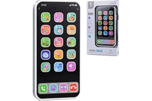 REVERSIBLE OCTOPUS Toy Phone for 1-3 Year Old Boys Girls Baby Mobile Phone Toy Age 6 12 24 Months Kids Mobile Phone Toys for Toddler Boys Gilrs 1 2 3 Year Old Toys Gifts Present 1-3 Toddler Phone Toys