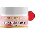 Purenso Select - Iron Oxide Red Powder, 15g I For Cosmetic, Polyurethane Resin, Art Clay and Flooring