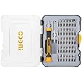 Ingco 32 Piece Professional Precision Screwdriver Tool Repair Kit For Computer,Iphone,Ipad,And Electronic Repairing,Black/Yellow,Hksdb0348