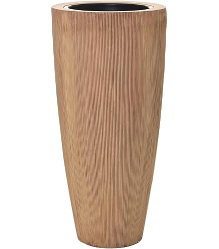 Casablanca Pflanztopf Aus Kunststoff – Gold, 92 Cm Hoch, Wasserdicht Für Indoor-Deko
