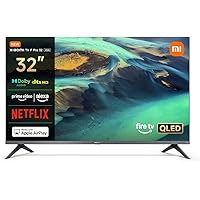 XIAOMI TV F Pro 32, 32 Pulgadas (81 cm), QLED, Smart TV, Fire TV, Control por Voz Alexa, Dolby Audio, DTS Virtual:X, DTS-HD, 