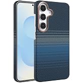 Coverzone Samsung Galaxy A16 5G ile Uyumlu Manyetik Destekli MagSafe ile uyumlu Koruma Kılıfı Karbon Dokulu Kaymaz Tam Oturan