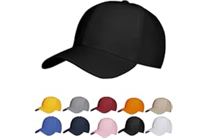 NebulaGlam Casquette de Baseball, Anti-Soleil Coton Baseball Cap, Casquette de Baseball Réglable Unisexe pour Les Entraînements de Course et Les Activités de Plein air Toutes