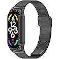 MIJOBS Strap for Xiaomi Mi Band 8/Mi Band 9 Breathable Replacement Strap for Mi Fit Band 7 SmartWatch Band Strap Wristband Bracelet for Women Men