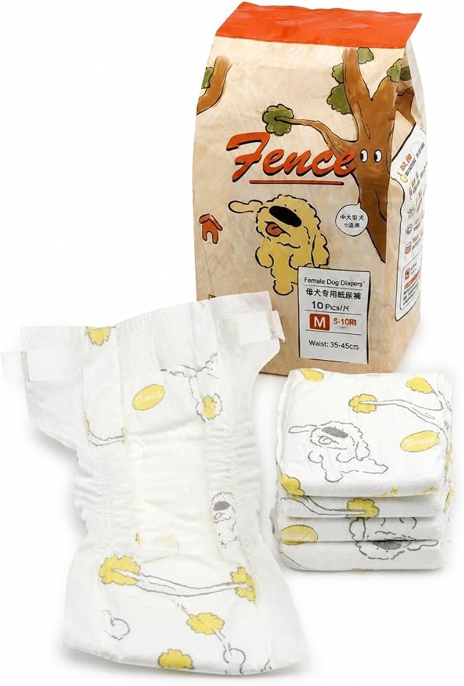 Busstier Dişi Köpek Külot Bezi Regl Dönemi İdrar Kaçırma Önleyici Süper Emici Pet Bezi 10 Adet XXS XS S M L XL 26-55 cm (M 33-53 cm)