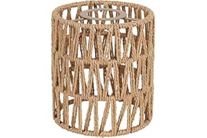 Benefischl Boho Shades Remplacement 5,9 Pouces de Hauteur Pendentif Applique Abat-Jour Ventilateur de Plafond Couvertures de Lumière