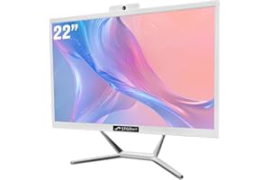 STGsivir Ordinateur de Bureau Tout-en-Un, écran 22", Intel Core i5 2,9 GHz jusqu'à 3,6 GHz, mémoire 16 Go, SSD 512 Go, WiFi 5, Bluetooth, W10H64