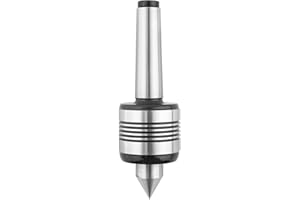 FTVOGUE Precisión de Trabajo Pesado MT3 Rodamiento Triple Centro Giratorio en Vivo para Torneado de Tornos de Trabajo en Metal