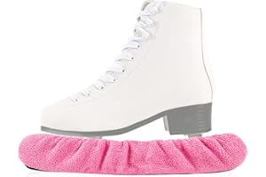 HJSSAA Ice Skate Blade Covers,Skate Guards for Ice Skates,1 Pair Skate Covers,Figure Skates and Ice Skates,Skating Soakers Cover Blades for Kids Youth Adult