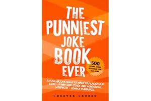 The Punniest Joke Book Ever: 500 Hilarious Gags To Make You Laugh Out Loud - Punny Dad Jokes and Wonderful Wordplay - Simply Puntastic