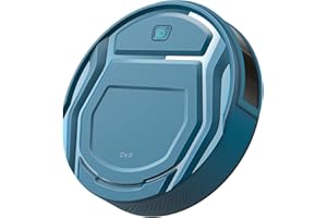 OKP Robot Aspirapolvere, WiFi/App/Alexa, Aspirapolvere robot con programmazione, Ricarica automatica, Design sottile, Silenzioso, Perfetto per pavimenti duri, Peli di animali domestici, Tappeti