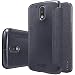Produktbild Moto G4 Hülle,IVSO Hohe Qualität Advanced Shock Absorption Technology Case Folio Tasche Cover für Moto G 2016 Smartphone, Schwarz