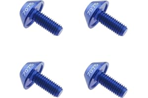 LT Easiyl 4 viti esagonali M5 x 12 mm, per bicicletta, portabottiglie d'acqua, per bicicletta, per mountain bike, bici da strada