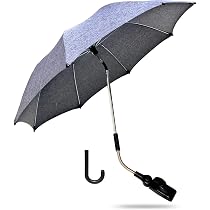 Universal Sonnenschirm Für Kinderwagen – UV 50+, 78 Cm Groß, Verstellbar & Flexibel – Schützt Dein Baby Perfekt Vor Sonne
