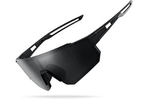 suoso Cycling Glasses Mens-Polarised Sports Sunglasses Womens-Running Glasses-Wrap Around Sunglasses-Mtb Glasses-Ski Sunglasses-Bike Glasses For Outdoor