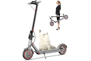 COCOMILA Trotinette Electrique Adulte avec Clignotants 350w/500w,Vitesse Maximale 25 Km/H,Longue Distance 35/45Km,Double SystèMe de Freinage à Tambour,Scooter Pliant Adulte,Charge Max 120kg,APP de Contrôle