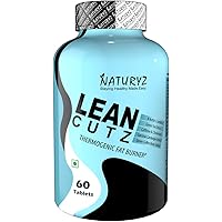 Naturyz LEAN CUTZ Thermogenic Fat Burner with Acetyl L Carnitine, Green tea Extract, Garcinia Cambogia, Green Coffee…