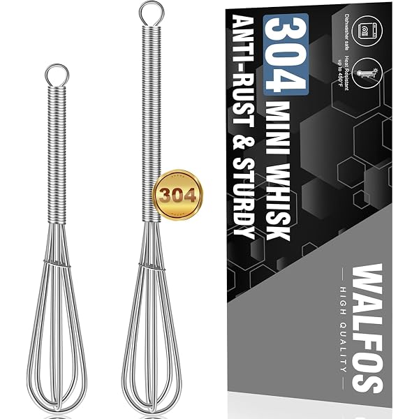 5 Stück Mini-Schneebesen Aus Kunststoff – 18 Cm, Für Haarfarbe, Saucen & Teig, Mit Aufhängehaken