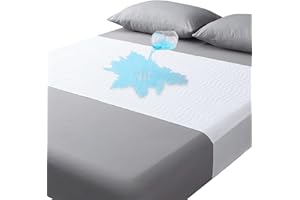 BEEDSOOTH Empapadores Cama Adultos Lavables con Alas 50cm - 135x85cm (Pack 2) - Impermeable, Absorbente - Ideal para Adultos, Niños y Mayores, para Camas 135cm