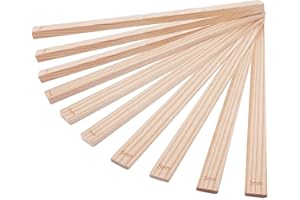 LOVIVER Strisce di Misurazione Guide per Mattarello in Legno Righello per Pasticceria Leggero Torte Utensile, Distanziatori per Pasta, Accessori per Cottura, Biscotti, Pizza, Torte, Impasto