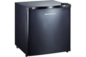 Melchioni Family | Mini frigo con compressore 46L con controllo meccanico, 6 livelli di temperatura e comparto extra fresco, compatto, potente ed efficiente [Classe di efficienza energetica E]
