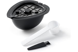 Lizien Dosette de Capsule de Café 2 en 1 pour Machine 9662.62, Dosette de Filtre Rechargeable, Pièces de Rechange, Accessoires Capsule de Café et Thé-B