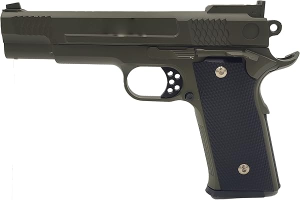Pistolet à Billes Airsoft/Style G.20OD à Ressort (Spring) / Couleurs: Noir et OD (Vert Olive) / Matière: Métal/Puissance 0.5 Joule