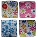 DCS Kids Handkerchief in super soft cotton with multi patterns and colors (Pack of 4) (Size-7X7 IN) RS.160.00