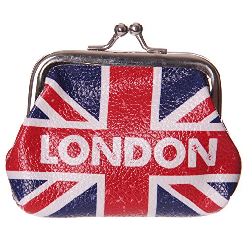 Preisvergleich Produktbild Lustige Mini-Geldbörse - Britische Flagge London Design