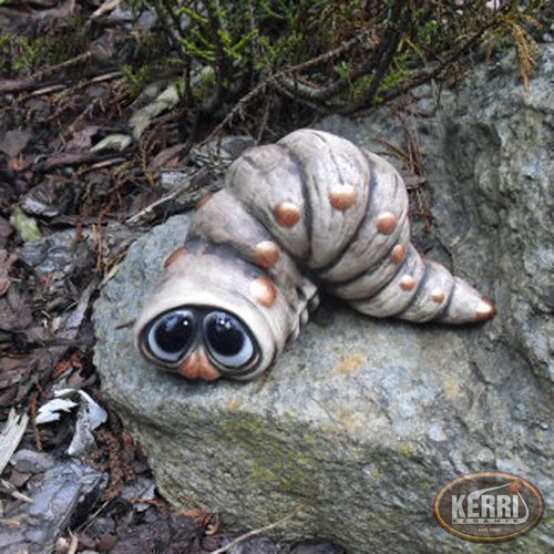 Raupe Wurm Gartendeko Wurmfigur