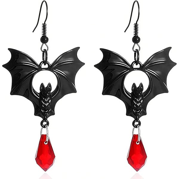 Collier gothique chauve-souris RESTYLE en étain