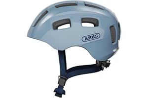ABUS Youn-I 2.0 bike helmet - with light for children, teenagers and young adults - for girls and boys