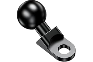 KEWIG 1'' Kugelhalterung mit 10 mm Befestigungsloch, Rückspiegel-Halterungskugel, Geeignet für RAM Halterungen 1" Kugelfassung Arm Telefonhalterung